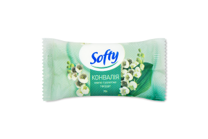 Мило туалетне тверде Конвалія Softy 70г