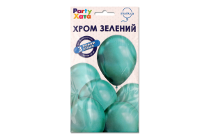 Кулька латексна Хром 3шт в асортименті 1111 Паті Хата
