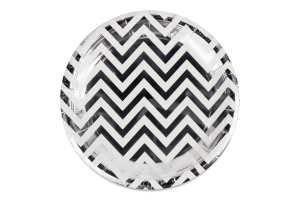 Н-р Тарелки Зигзаг бумажные 23см 6шт