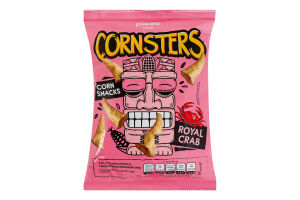 Снеки кукурузные Королевский краб Cornsters Pikolo м/у 100г