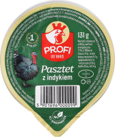 Паштет з м'ясом індика Profi ст 131г