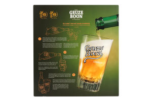 Н-р Boon Пиво Oude Geuze світле 2x0,375л+келих