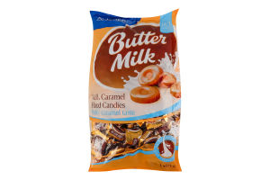 Карамель льодяникова молочна Butter Milk Roshen м/у 1кг