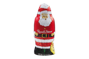 Russell Stover Milk Chocolate Hollow Santa