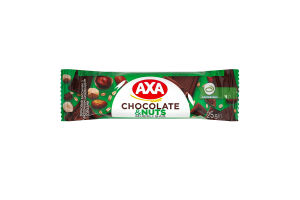 Батончик зерновой Chocolate&nuts Axa м/у 25г