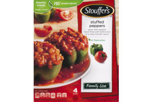Stouffer's Stuffed Peppers Family Size - 4 CT
