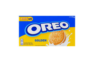 Печенье с начинкой с ванильным вкусом Golden Oreo к/у 4х44г