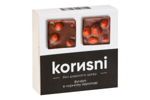 Фундук в черном шоколаде bezСахара к/у 120г