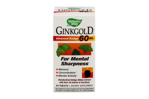 Nature's Ginkgold 60mg - 50 CT