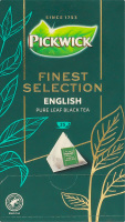 Чай черный натуральный English Finest selection Pickwick к/у 25х2г