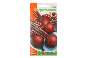 Насіння Буряк столовий Негретьонок 3г Яскрава
