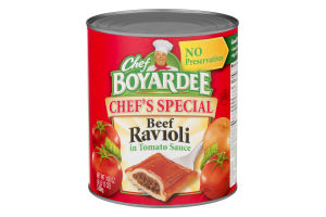 Chef Boyardee Beef Ravioli In Tomato Sauce