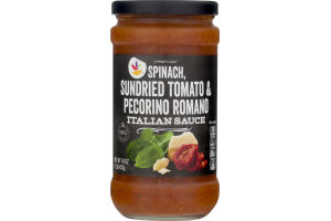Ahold Italian Sauce Spinach, Sundried Tomato & Pecorino Romano