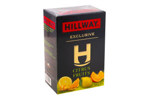 Чай чорний байховий листовий з цитрусовими Exclusive Hillway к/у 100г