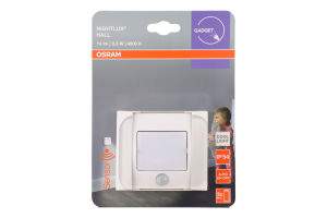 Нічник Nightlux Hall білий 3*ААА Osram