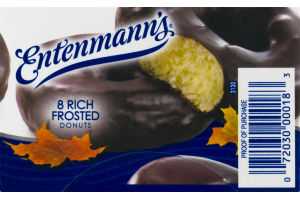 Entenmann's Rich Frosted Donuts - 8 CT