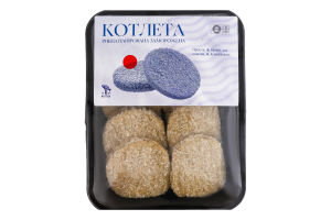 Котлета замороженная рыбная панированная My Fish лоток 480г