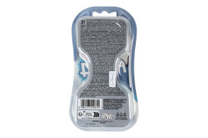 Бритва 4 лезвия без сменных картриджей Flex 4 BiC 3шт