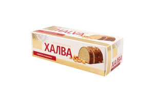 Халва подсолнечная глазированная с арахисом Zolotyi Vik к/у 470г