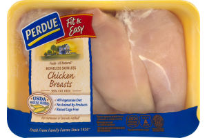 Perdue Fit & Easy Fresh All Natural Boneless Skinless Chicken Breasts