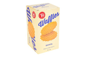 Виріб кондитерський борошняний. Вафлі солодкі без начинки пшеничні "Ваніль"