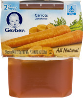 Gerber 2nd Foods Carrots - 2 Ct