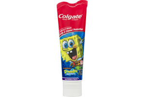 Colgate Spongebob Squarepants Fluoride Toothpaste Mild Bubble Fruit
