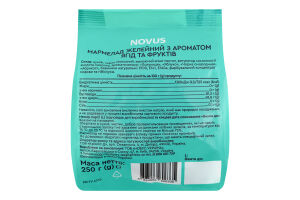 Мармелад з аромат. ягід та фр.Novus 250г
