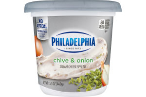 Philadelphia Cream Cheese Spread Chive & Onion