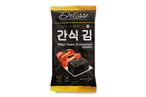 Норі-снек з смаком Кімчі 4,5г Delisse