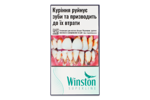 Сигареты с фильтром Winston Superline Green 20шт