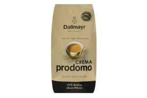 Кава смажена в зернах Crema Promodo Dallmayr м/у 1кг