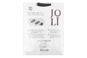 Колготи жіночі чорні 20ден р.3 Жолі