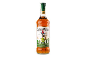 Напій алкогольний 0.7л 25% на основі карибського рому Нарізане яблуко Captain Morgan пл
