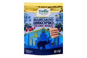 Напій розчинний на основі індійського цикорію та ячменю Лісова ягода Tonus д/п 90г