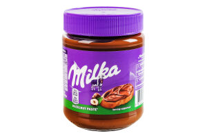 Паста ореховая из фундука с добавлением какао Milka с/б 350г