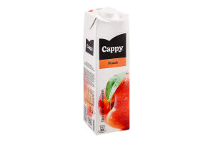 Нектар пастеризованный персиковый Cappy т/п 1л