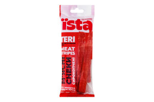 Снеки м'ясні з куркою та смаком теріяки Teri Meat stripes Їsta с/к м/у 60г
