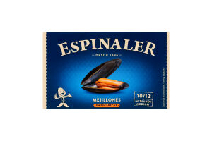 Мідії Espinaler в маринованому соусі 10/12