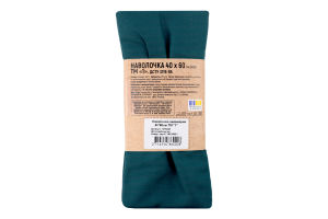 Наволочка аквамарин 40*60см ТМ "1"