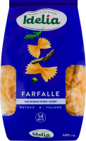 Изделия макаронные группа А класс экстра Бабочки Idelia м/у 400г
