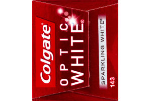 Colgate Optic White Anticavity Fluoride Toothpaste Sparkling Mint