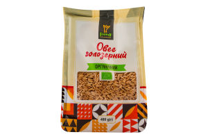 Овес зерно голозерний органічний Екород м/у 400г