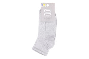 Шкарпетки жіночі Premier socks Економ серед ажур мал 3 р.23-25 св сірі Арт.7341