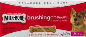 Milk-Bone Brushing Chews Daily Dental Treats Mini - 14 CT