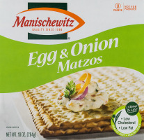 Manischewitz Egg & Onion Matzos