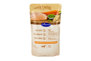Companion Wholesome Formula Dog Food Chicken and Vegetable Stew with Brown Rice in Gravy