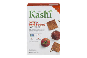 Kashi Tomato Lentil Berbere Teff Thins Snack Crackers