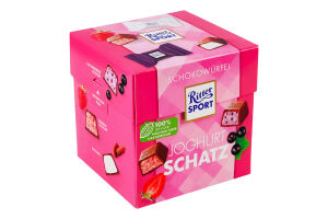 Шоколад молочний Yogurt love Шоколадні куби Ritter Sport к/у 176г