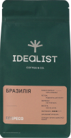 Кава смажена в зернах Бразилія Idealist Coffee&Co. д/п 250г